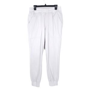 Burton Men's Slim-Fit Stretch Knit Multipath Jogger Pants Light Grey Sz Medium